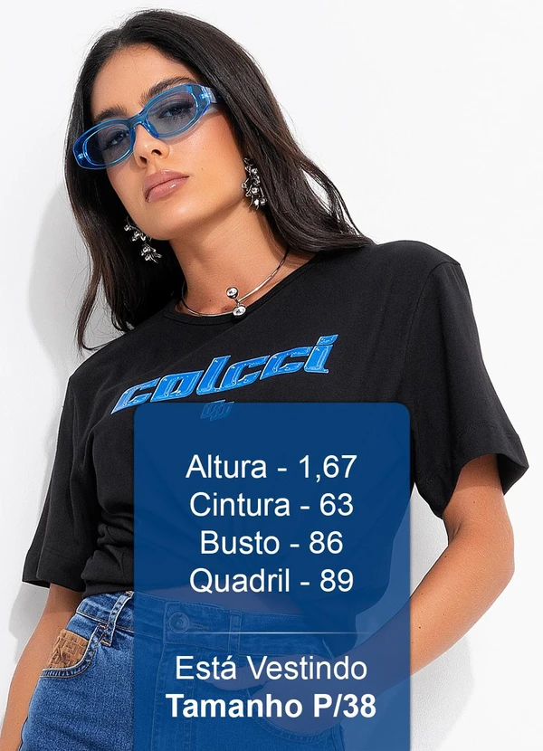Colcci - Camiseta Preto 5