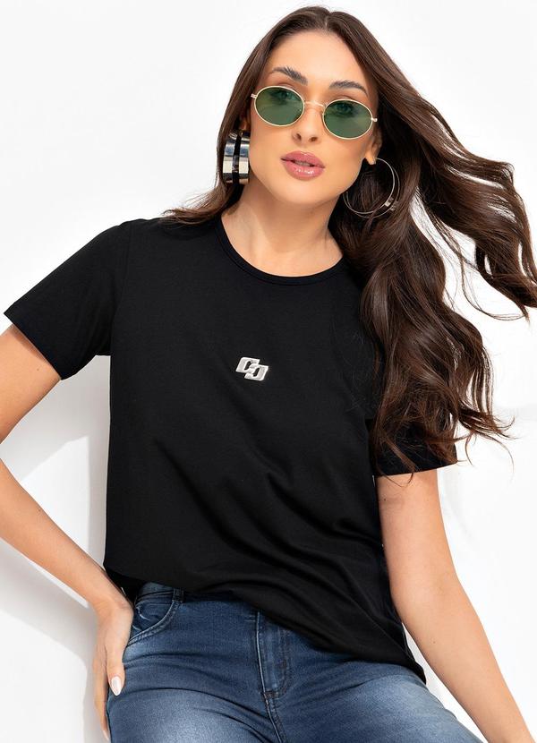 Colcci - Camiseta Preto