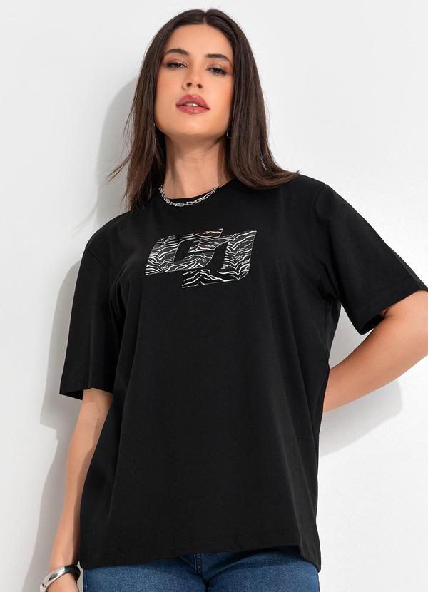 Colcci - Camiseta Preto