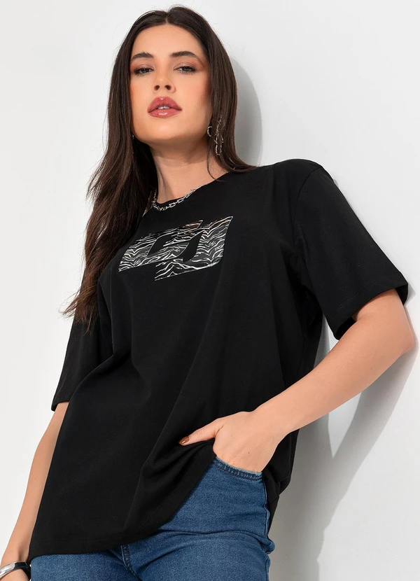 Colcci - Camiseta Preto 3