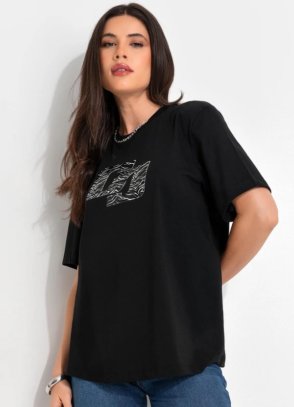 Colcci - Camiseta Preto 4