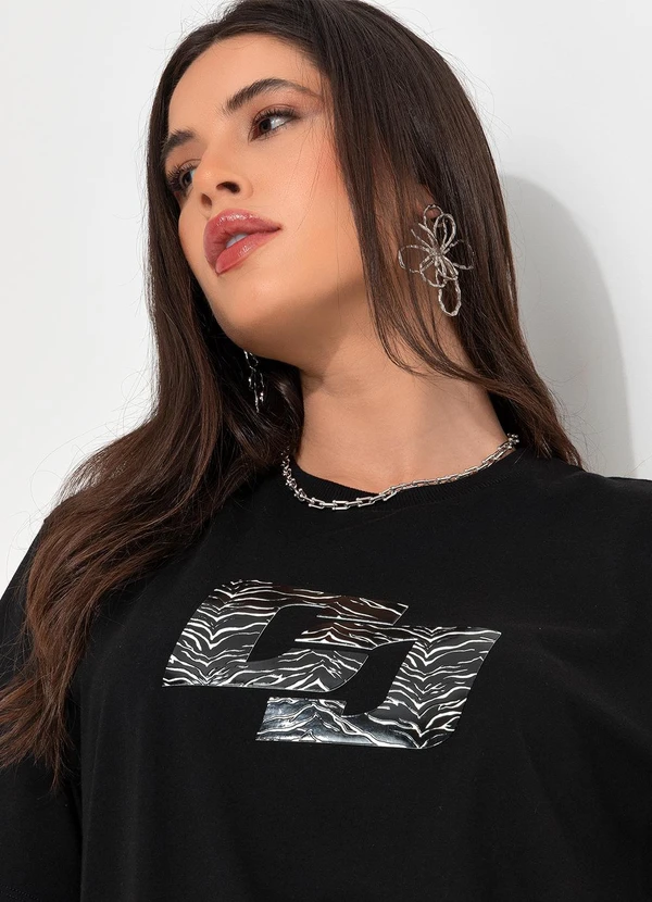 Colcci - Camiseta Preto 6