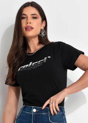 Colcci - Camiseta Preto - COLCCI