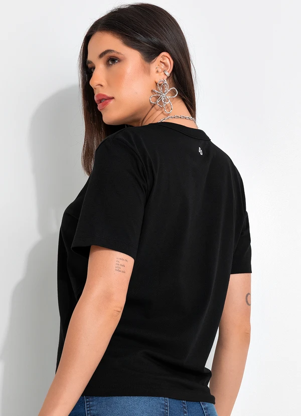 Colcci - Camiseta Preto 2