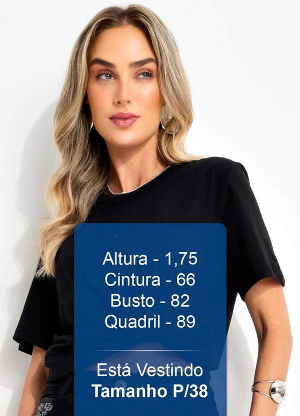 Colcci - Camiseta Preto 5