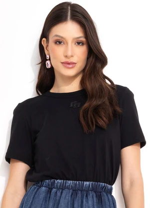 Colcci - Camiseta Preto - COLCCI