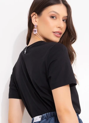 Colcci - Camiseta Preto - COLCCI