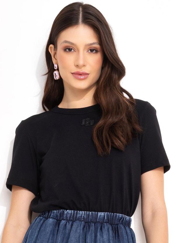 Colcci - Camiseta Preto