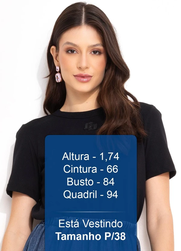 Colcci - Camiseta Preto 6