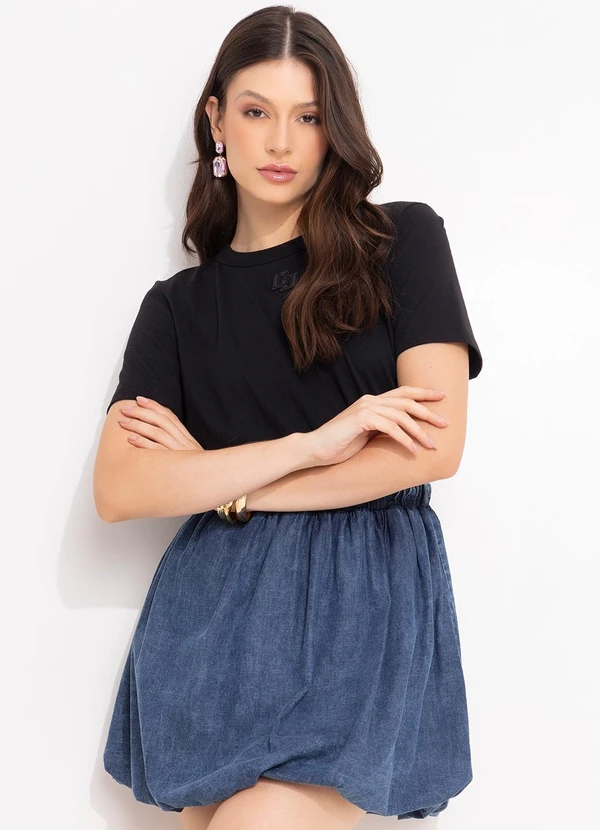 Colcci - Camiseta Preto 7