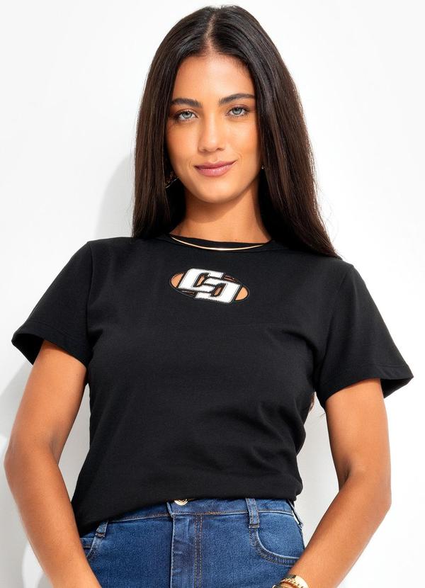 Colcci - Camiseta Preto 1