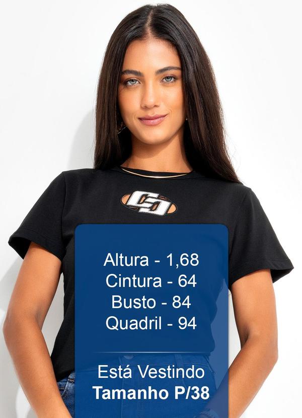 Colcci - Camiseta Preto 5