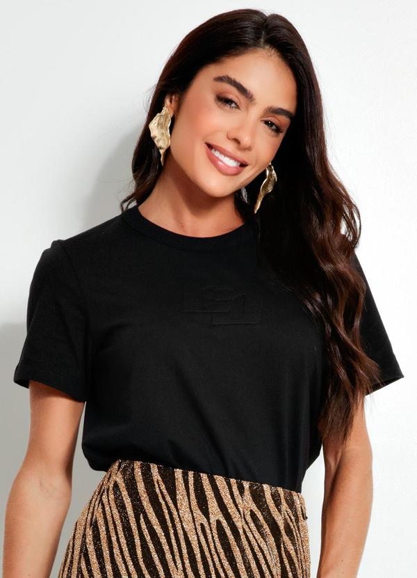 Colcci - Camiseta Preto