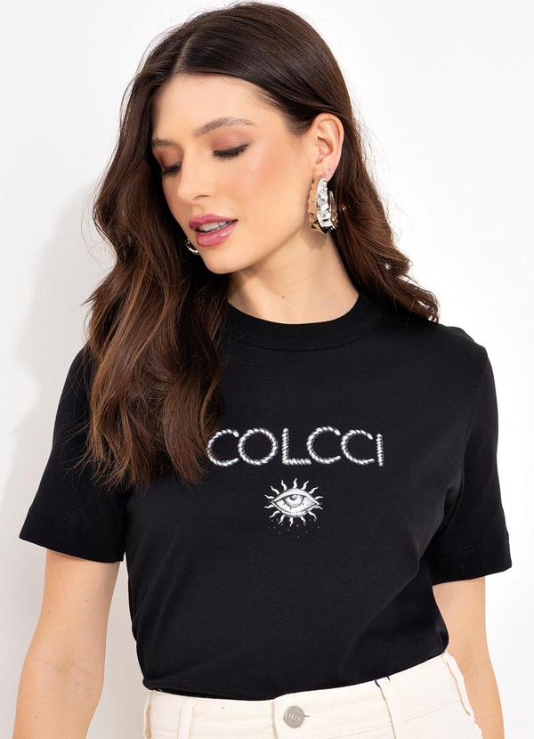 Colcci - Camiseta Preto
