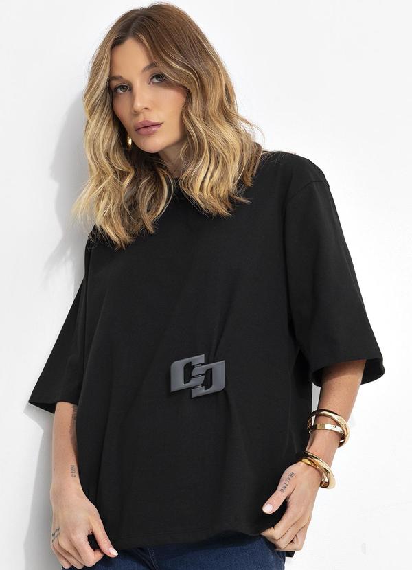 Colcci - Camiseta Preto