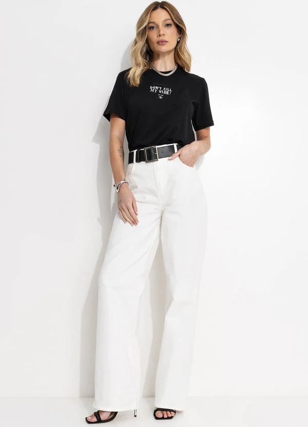 Colcci - Camiseta Preto 6