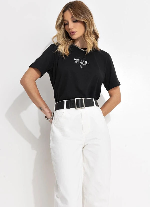 Colcci - Camiseta Preto 8