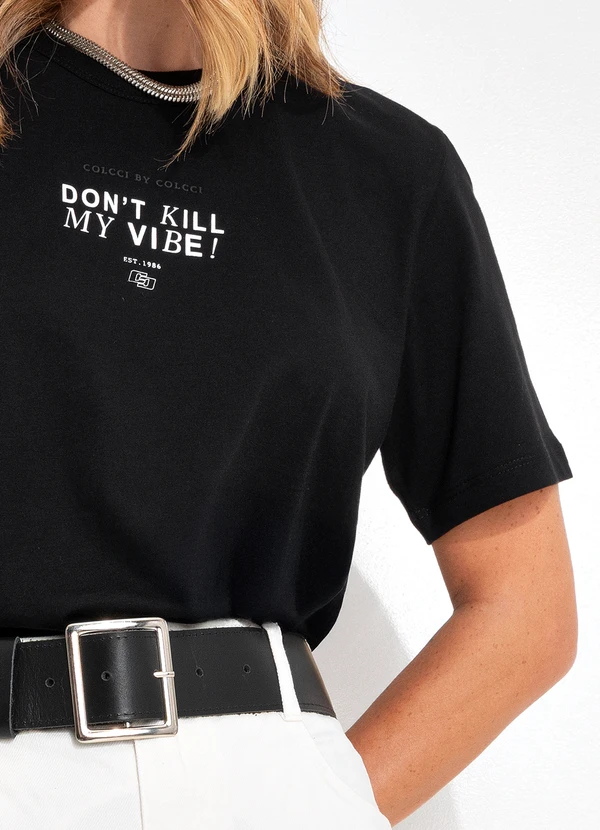 Colcci - Camiseta Preto 9