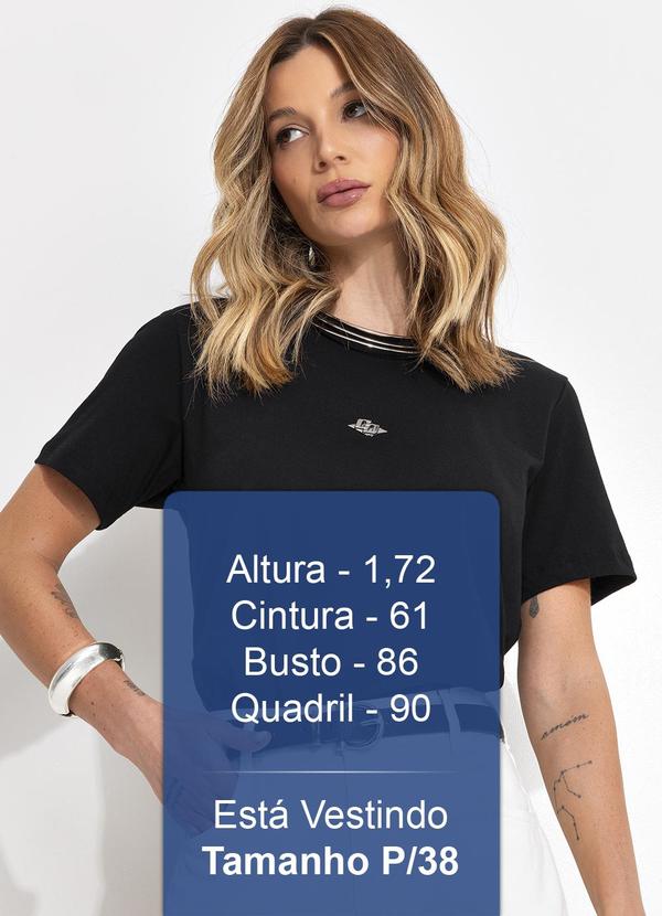 Colcci - Camiseta Preto 5