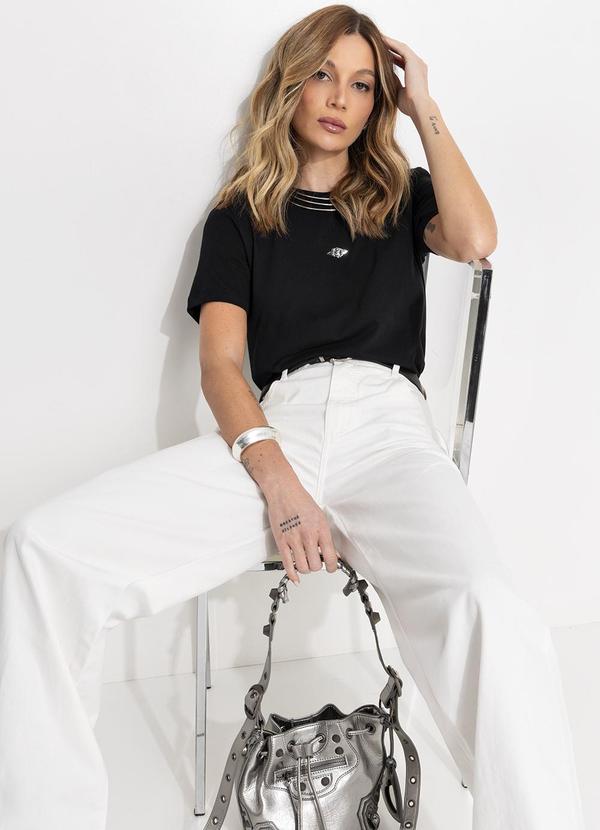 Colcci - Camiseta Preto 6