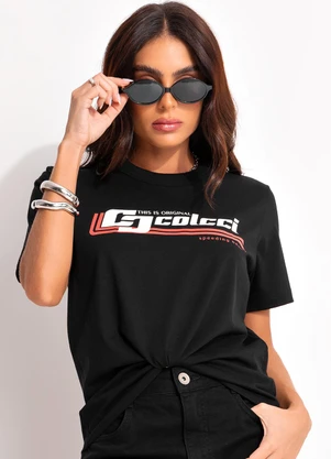 Colcci - Camiseta Preto - COLCCI
