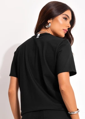 Colcci - Camiseta Preto - COLCCI
