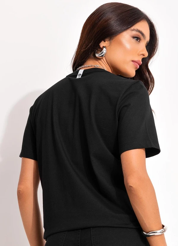 Colcci - Camiseta Preto 2