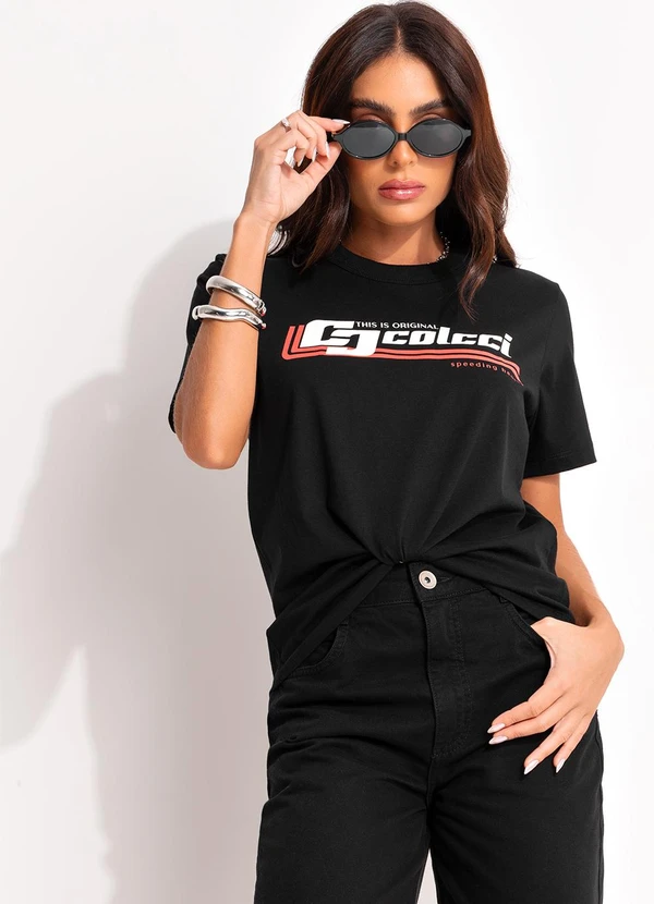 Colcci - Camiseta Preto 3
