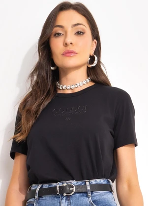 Colcci - Camiseta Preto - COLCCI