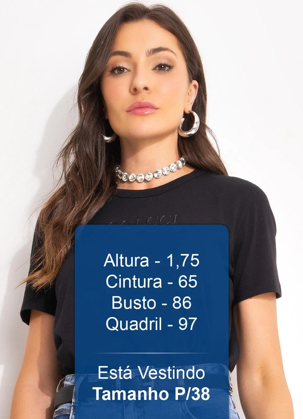 Colcci - Camiseta Preto 5