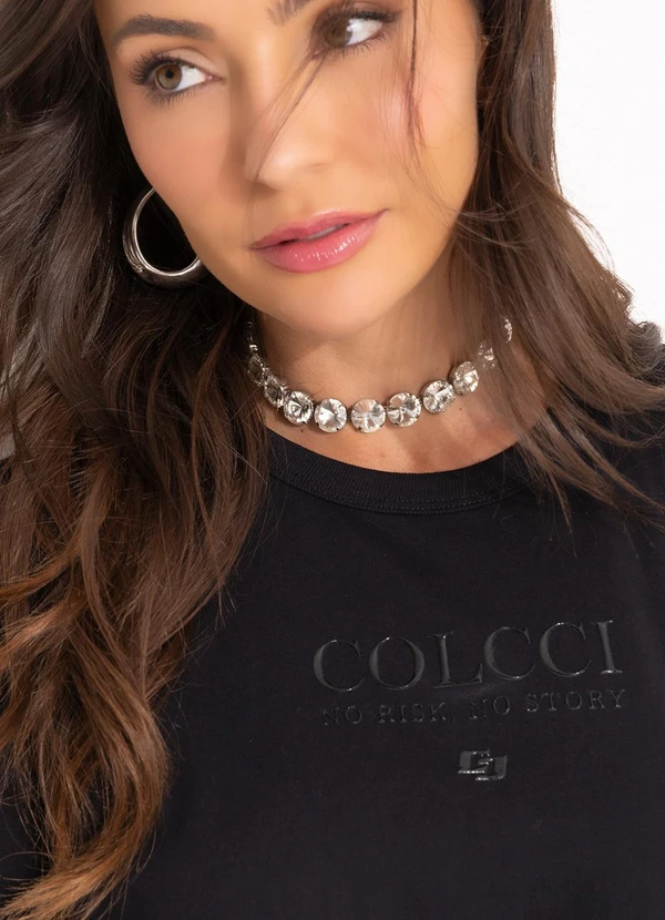 Colcci - Camiseta Preto 9