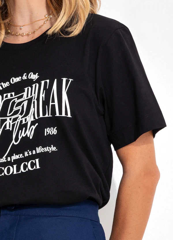 Colcci - Camiseta Preto 7