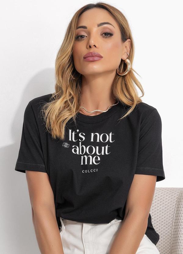 Colcci - Camiseta Preto