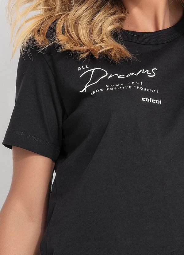 Colcci - Camiseta Preto 6