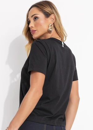 Colcci - Camiseta Preto - COLCCI