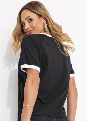 Colcci - Camiseta Preto - COLCCI