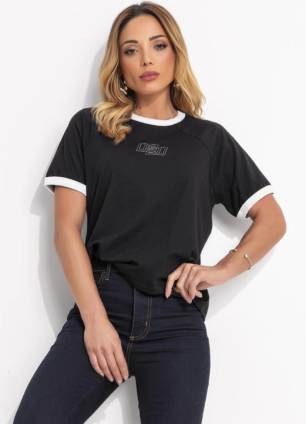 Colcci - Camiseta Preto 3