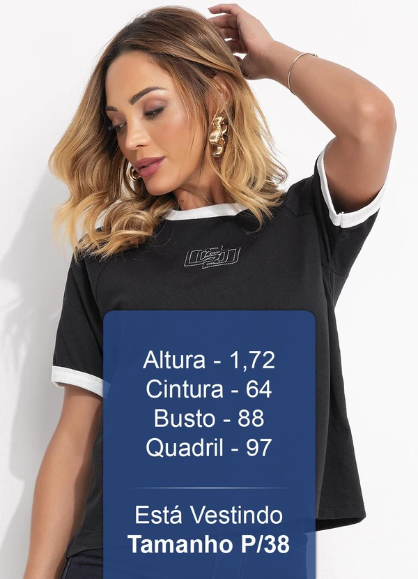 Colcci - Camiseta Preto 5