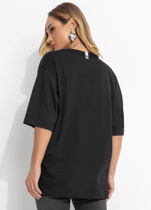 Colcci - Camiseta Preto - COLCCI