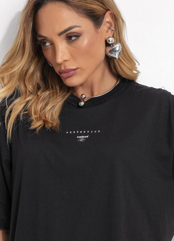 Colcci - Camiseta Preto 6