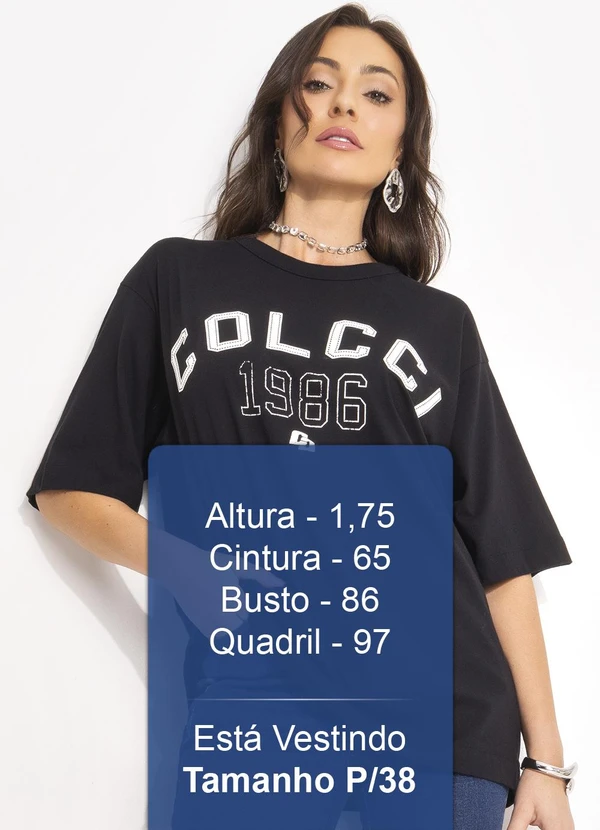 Colcci - Camiseta Preto 5