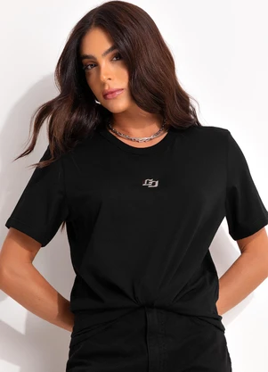 Colcci - Camiseta Preto - COLCCI