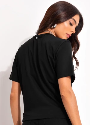 Colcci - Camiseta Preto - COLCCI
