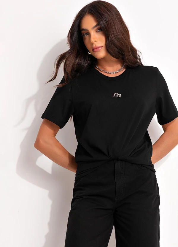 Colcci - Camiseta Preto 3