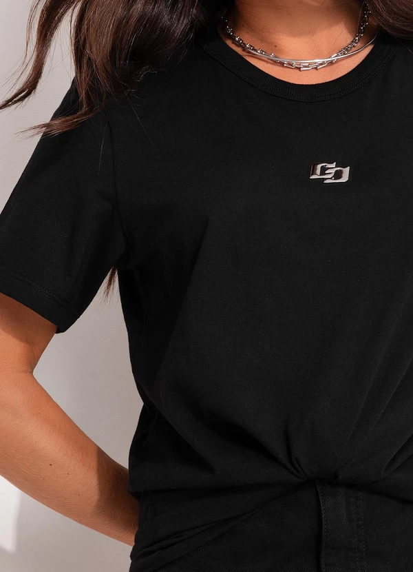 Colcci - Camiseta Preto 4