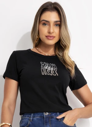 Colcci - Camiseta Preto - COLCCI