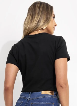 Colcci - Camiseta Preto - COLCCI