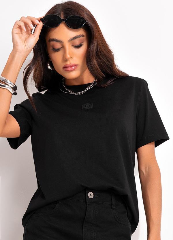 Colcci - Camiseta Preto