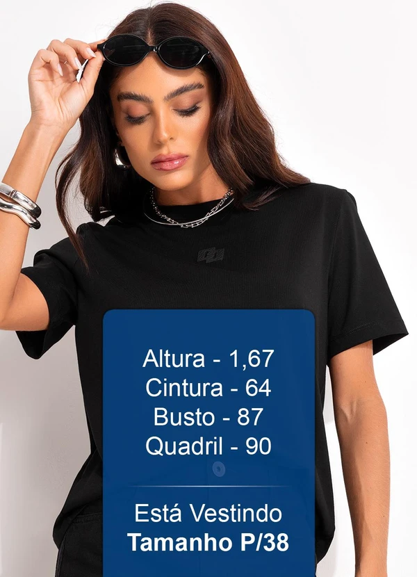 Colcci - Camiseta Preto 5