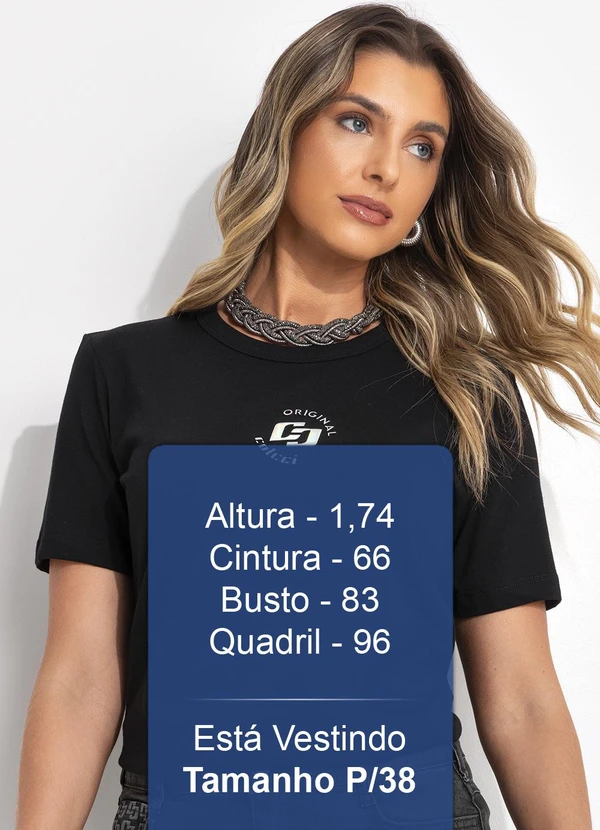Colcci - Camiseta Preto 5